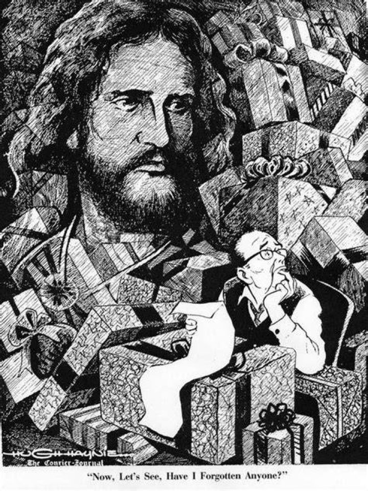 Hugh Haynie Christmas Cartoon