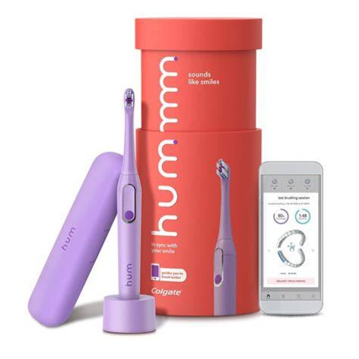 hum by Colgate Rechargeable Sonic Electric Toothbrush with Travel Case