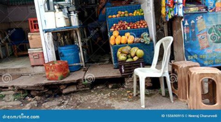 Indian Street Juice Center at Main Market Editorial Image Image of
