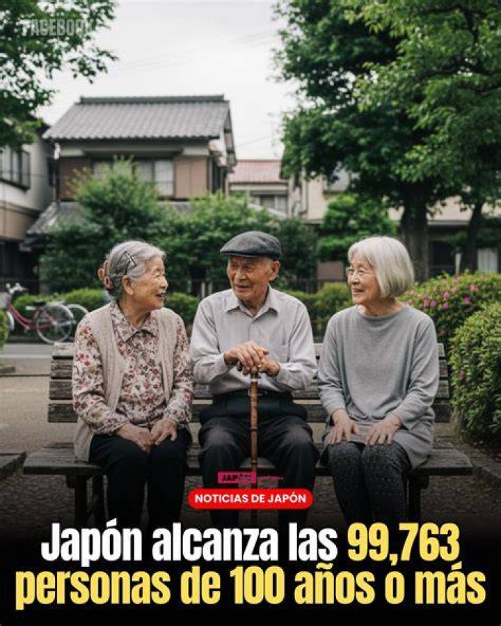 Jap&oacute;n super&oacute; su propio r&eacute;cord de ciudadanos con m&aacute;s de 100 a&ntilde;os