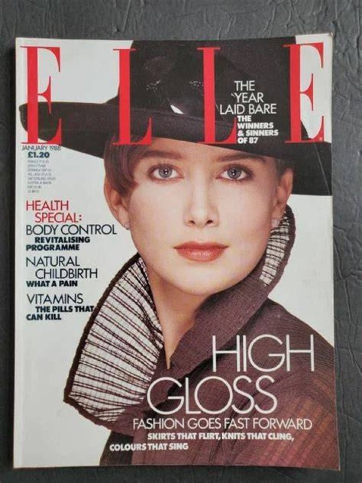 Jeny Howorth Elle Us January 1987 by Gilles Bensimon Fringe fashion