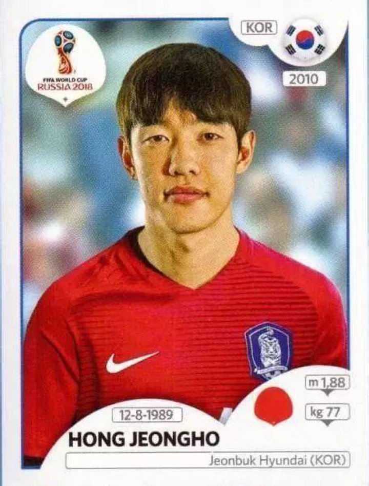 JeongHo Hong Korea Republic Player Profile Sky Sports Football