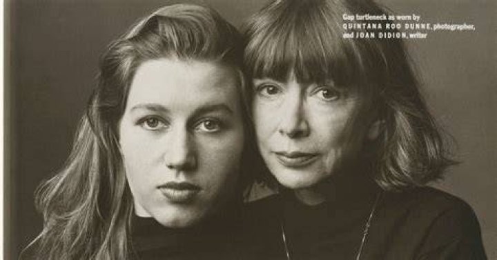 Joan Didion and her daughter Quintana Roo as a little girl Mother And