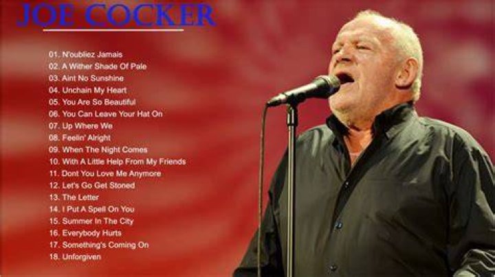 Joe Cocker Greatest HitsBest Songs Of Joe Cocker Joe cocker, Hardest