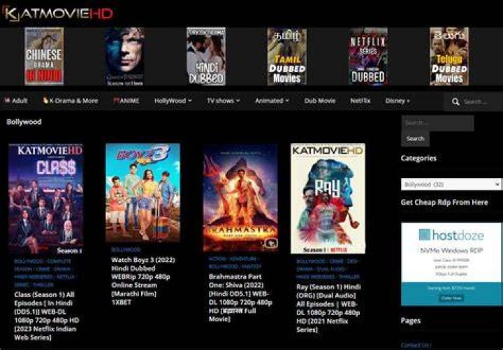 Katmoviehd 2023 Free Download HD Bollywood, Hollywood Movies