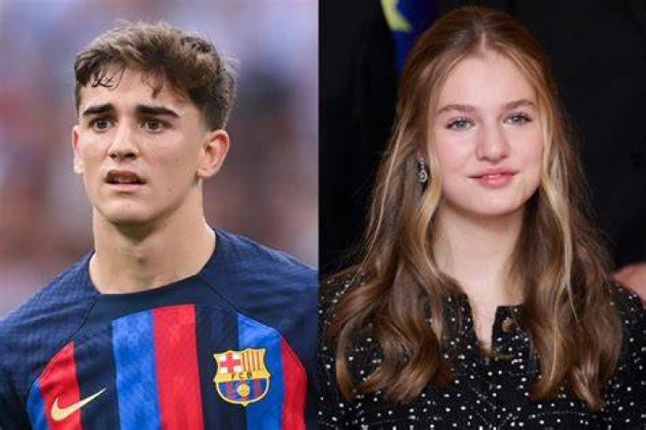 La princesa Leonor y Gavi, &iquest;su futuro novio futbolista? NIUS