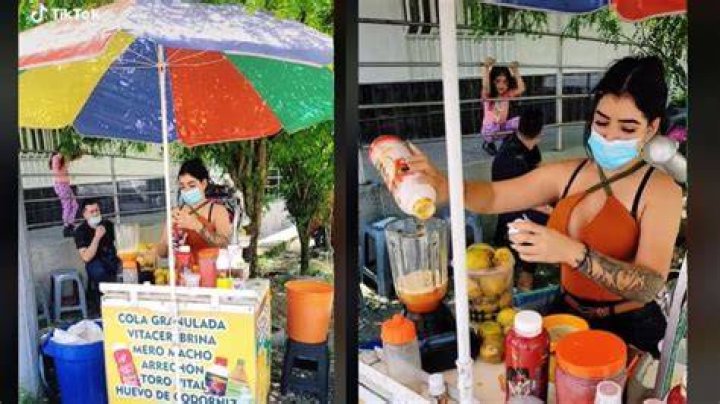 La vendedora de jugos que rompe corazones con sus videos The Talks Today