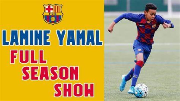Lamine Yamal, 2019/2020, Infantil B, Full Season Show YouTube