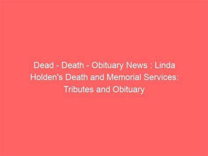 Linda Valachovic Obituary And Death, What Happened To Linda Valachovic