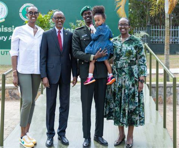 Madamu Kagame na Ange Kagame bari mu bitabiriye ibirori bya