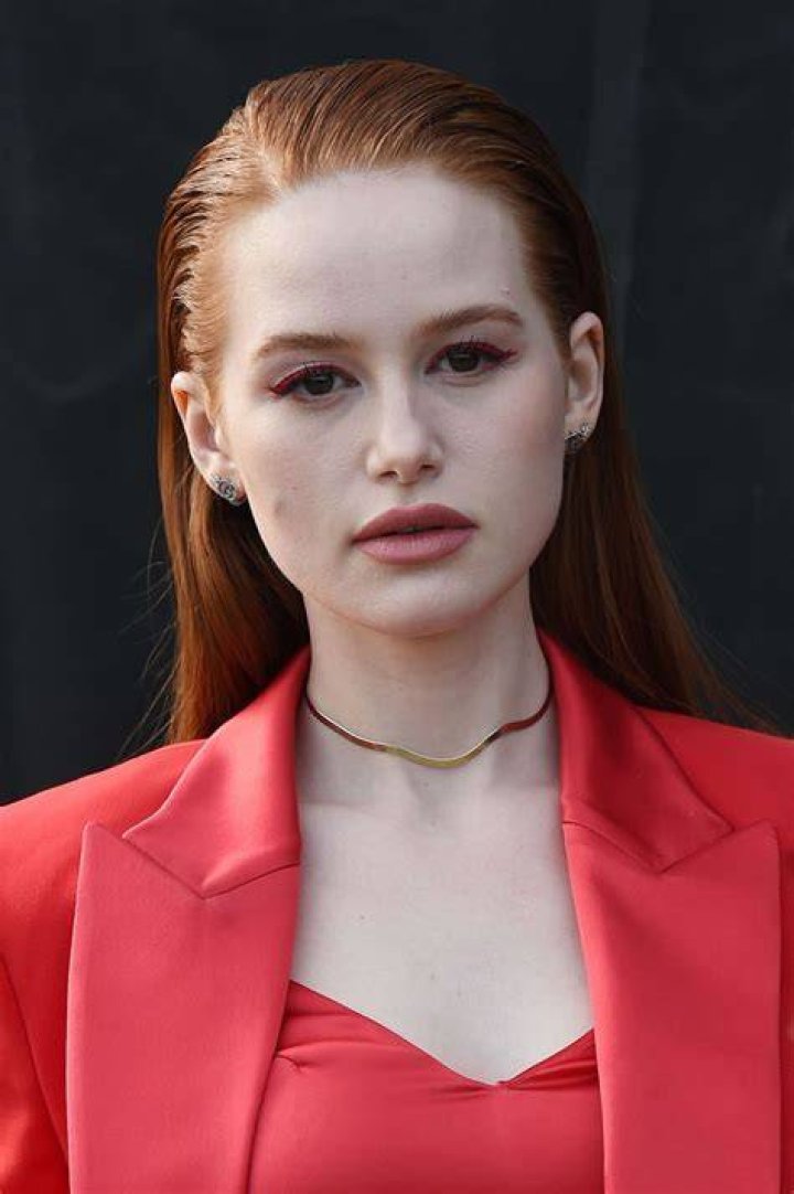 Madelaine Petsch Arriving at the Boss Fashion Show in Milan 02/23