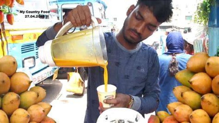 Mango Juice Healthy Street Drinks In India Indian Street Food