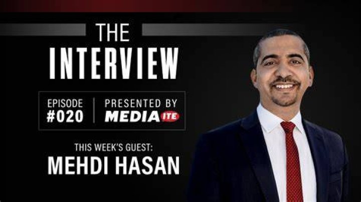 Mehdi Hasan interview UKborn anchor on his rise in the American media