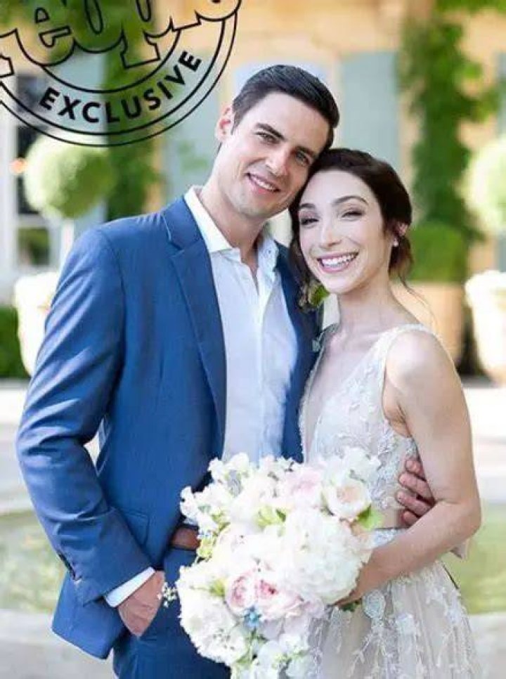 Meryl Davis and Fedor Andreev Celebrity Wedding Pictures 2019