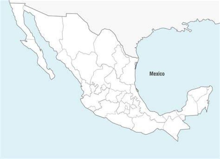 Mexico Map Vector Download Free Vector Art, Stock Graphics & Images