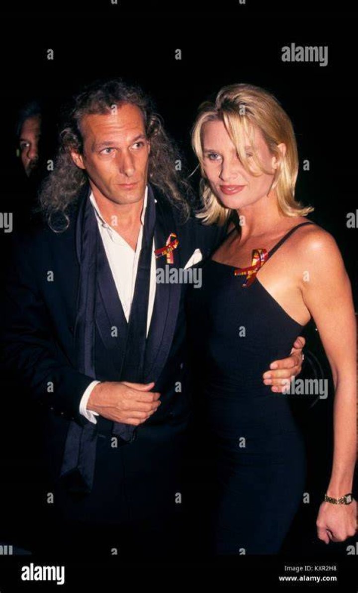 Michael Bolton and Nicollette Sheridan attend the premiere of 'Over Her