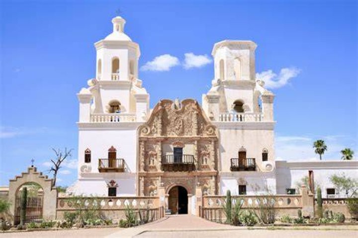 Mission San Xavier del Bac Mortuary Tucson AZ Photograph by Patrick