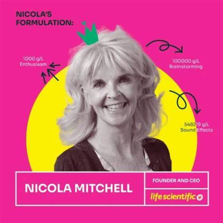 Nicola Mitchell, founder and CEO, Life Scientific, 2020 EY Entrepreneur