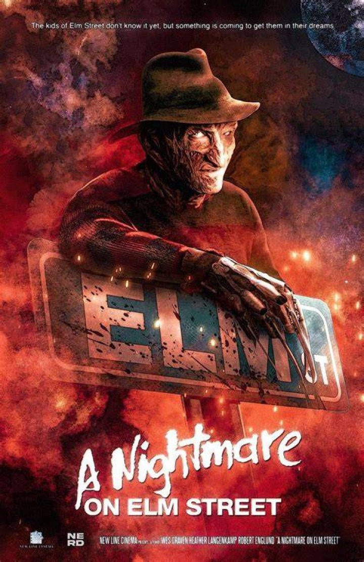 Nightmare on Elm Street Inspired Wooden Sign Nightmare on Elm Etsy