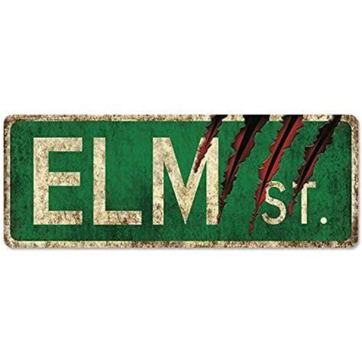 Nightmare on Elm Street Sign