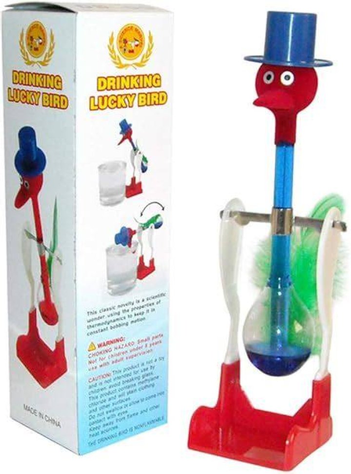 Novelty Dippy Drinking Bird Amazon.co.uk Toys & Games