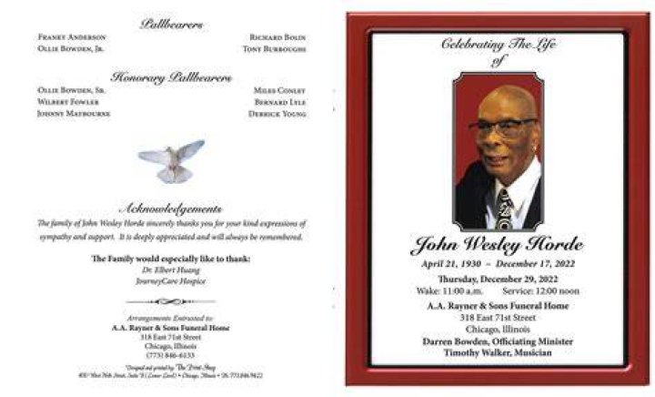 Obituary for John W. "Jack" Harrity WeddellAjak Funeral Home
