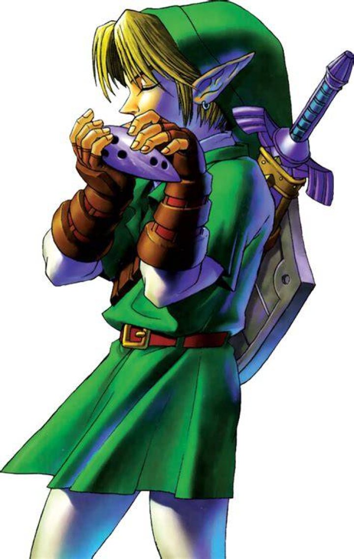 Ocarina of Time official arts Zelda's Palace