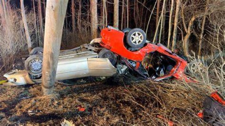 Officials 1 lifeflighted following early morning rollover crash in