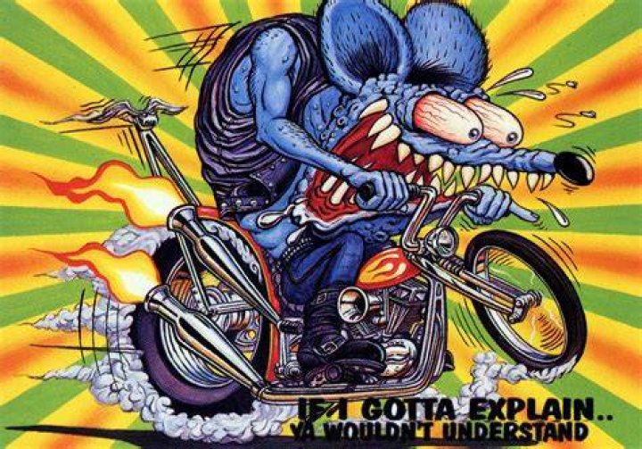 Oil stain garage Ed Roth ART