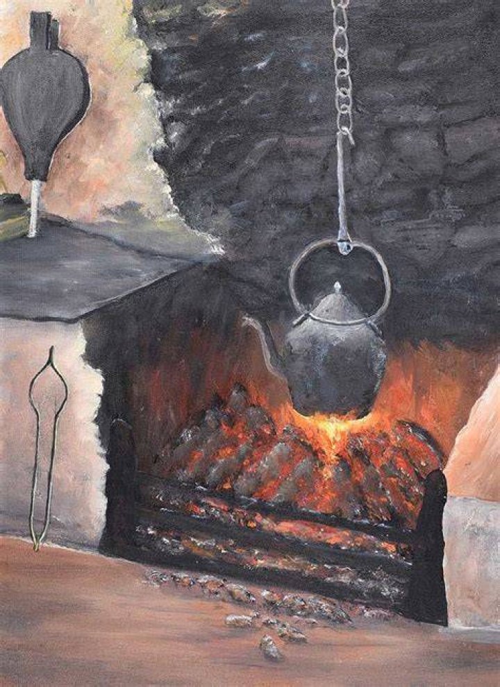 OLD FIRESIDE by Padraig Curran