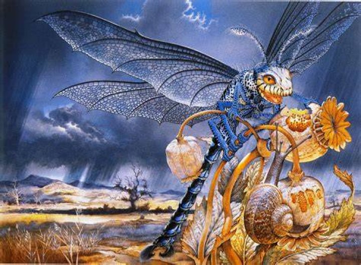 Patrick Woodroffe Visionary art, Domino effect art, Art