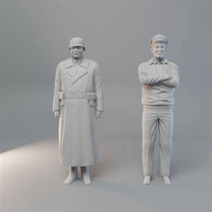 Pedro Hogan 3d printed set includes 2 parts to create miniature