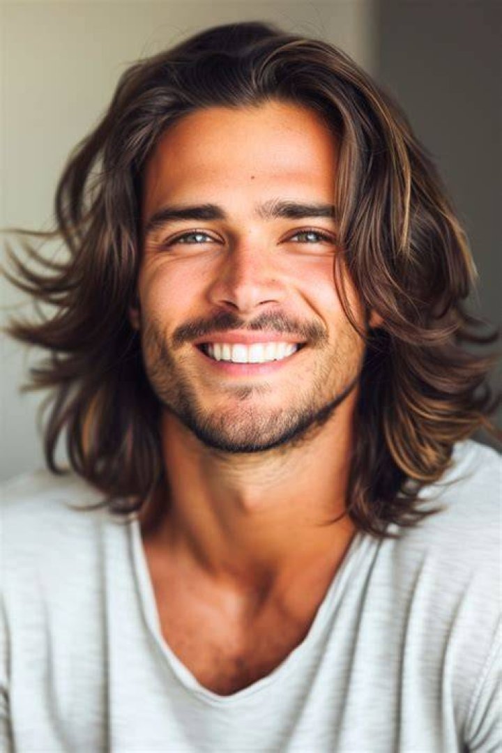 Pin on Men with Long Hair