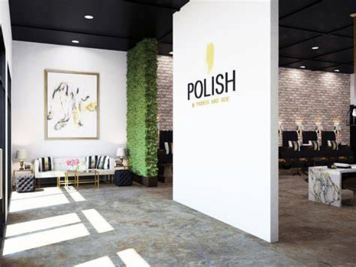 pn3d &mdash; Polish Parker & Roe nail salon concept. interior...