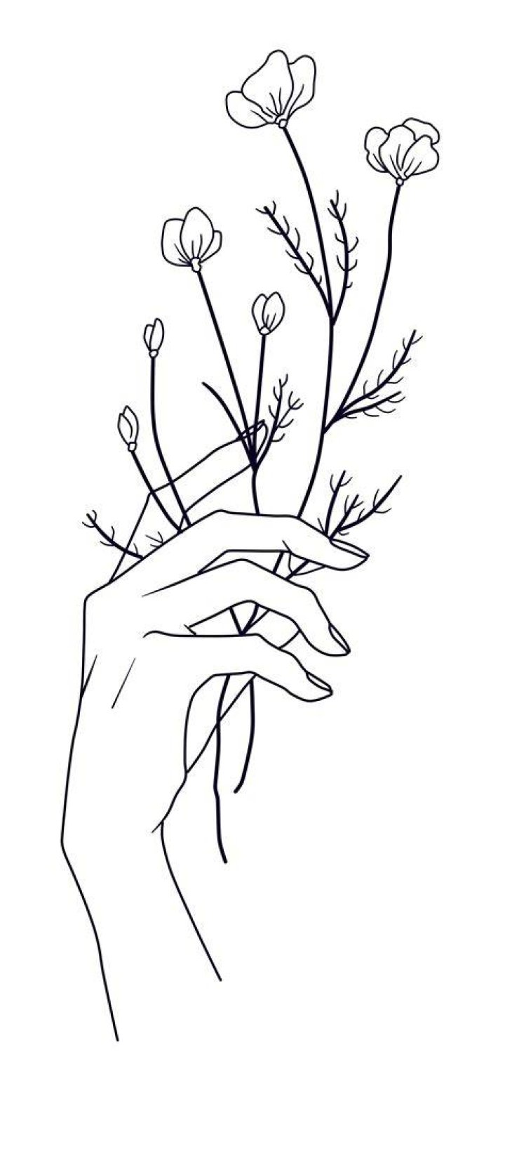quitely holding flowers, passion, flowers, tattoo,freedom quitely