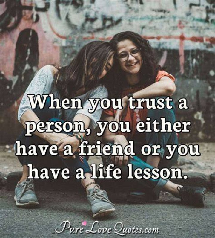 Quotes About Friendship And Trust