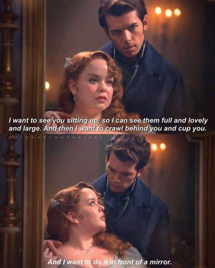Reflections Of Desire: Understanding The Mirror Scene In Romancing Mr. Bridgerton