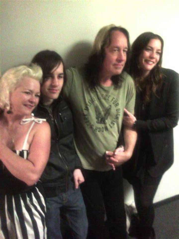 Rundgren family photo with Liv Tyler, Rebop & Michele Rundgren. Todd