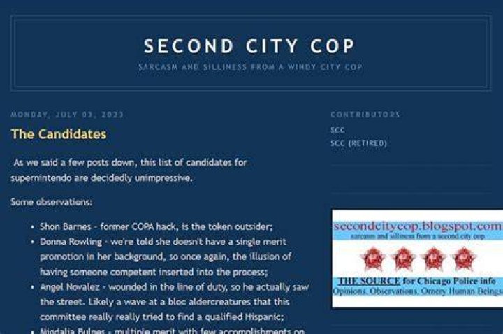Second City Cop