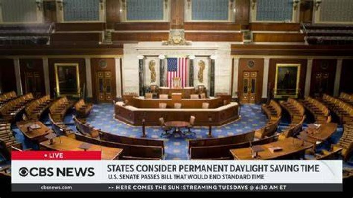 Senate passes daylight savings bill, ending time change Common Sense