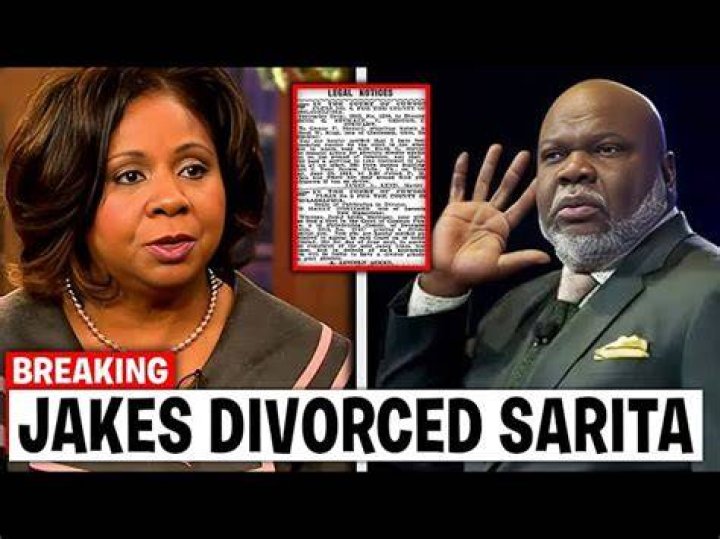 Serita Jakes files for divorce from her husband TD Jakes after