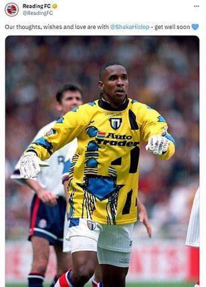 Shaka Hislop inducted into Reading FC’s Hall of Fame