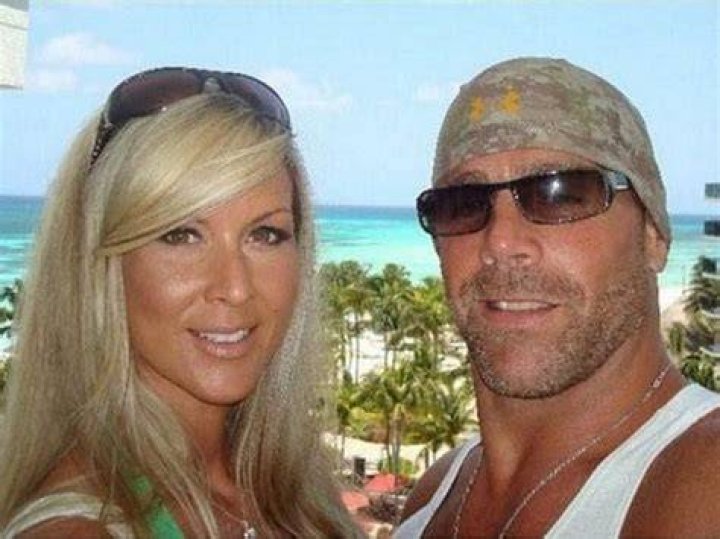 Shawn Michaels, his wife Rebecca CurciHickenbottom (Whisper), their