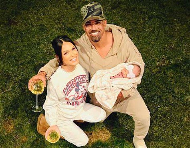 Shemar Moore Visits Mom's Grave with Baby Frankie in New Photo 'Momma