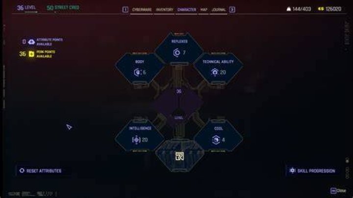 Simple Guide: Resetting Attributes In Cyberpunk 2077 2.0