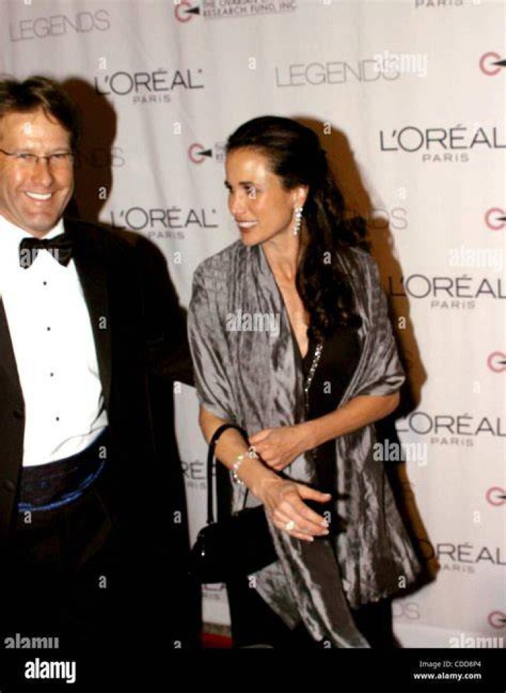 Son deuxi&egrave;me mari Rhett Hartzog Andie MacDowell, la quinqua