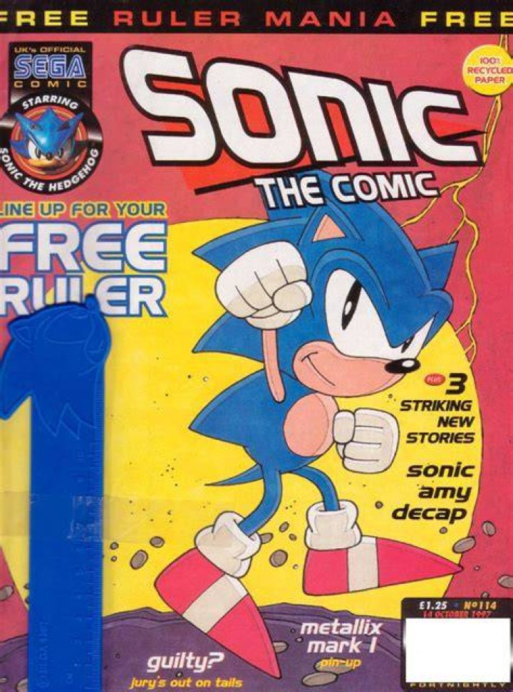 Sonic the Comic 114 (October 14, 1997) Sonic the Comic (UK