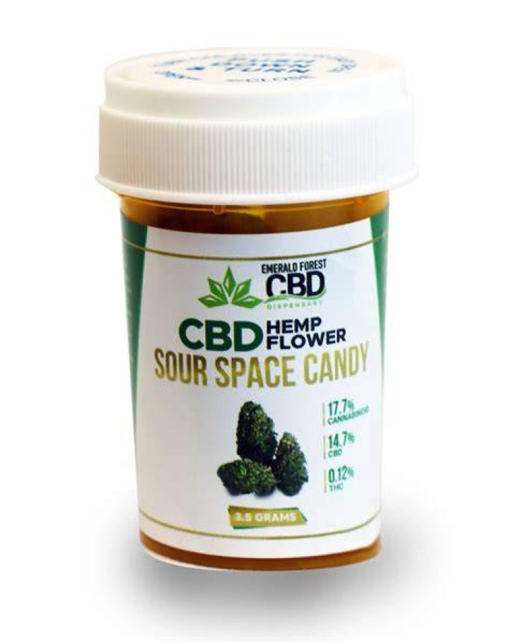 Sour Space Candy Hemp Flower Blunts USA Hemp Flower