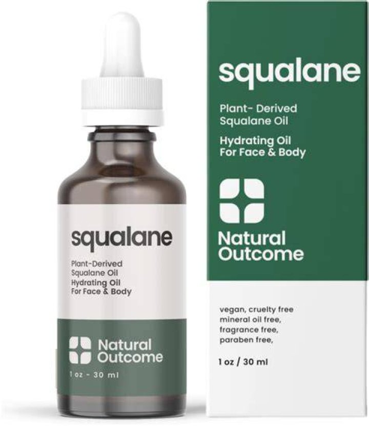 Squalane Oil Moisturizer with 100 Pure Plant Derived