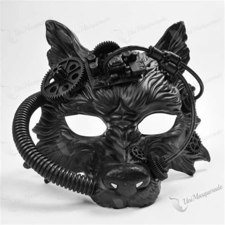 Steampunk Masquerade Animal Mask by LucyLovesLeather on DeviantArt